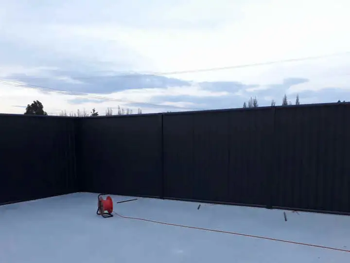 Monument Colorbond fence in Balclutha