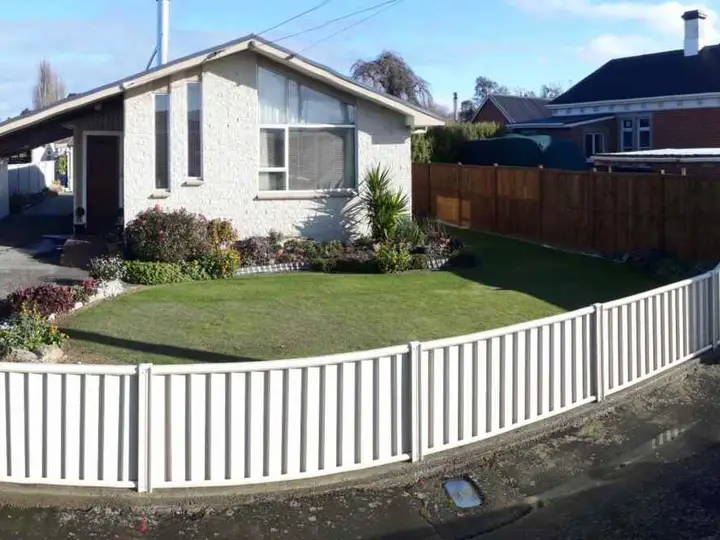 Shale Grey Colorbond fence in Mosgiel