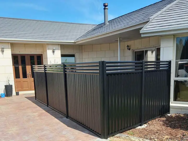 Night Sky Colorbond fence in Gore